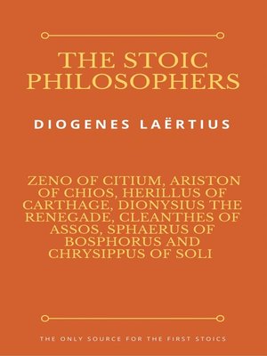 cover image of The Stoic Philosophers